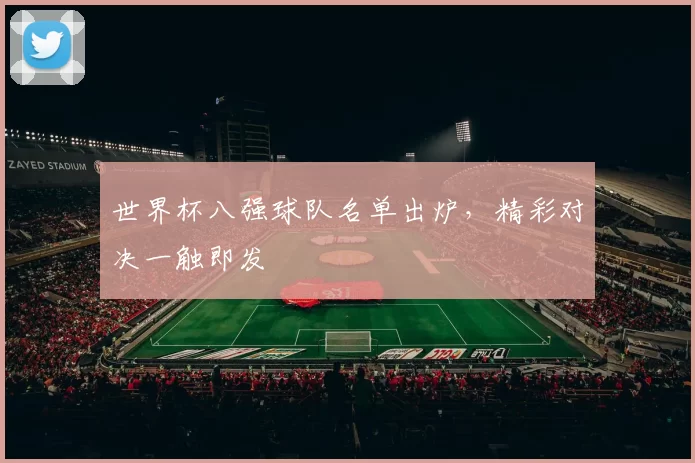 世界杯八强球队名单出炉,精彩对决一触即发
