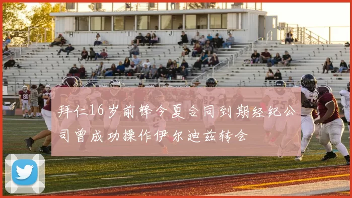 拜仁16岁前锋今夏合同到期经纪公司曾成功操作伊尔迪兹转会